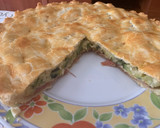 Foto del paso 7 de la receta: Tarta de calabacín jamón y queso