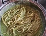 Foto del paso 6 de la receta: Espagueti de brócoli cremoso