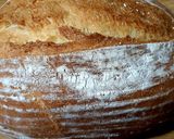 Foto del paso 1 de la receta: PAN sin amasado con diseño, para PRINCIPIANTES🍞