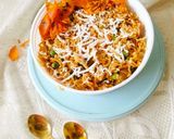 A picture of step 6 of VEG DUM Biryani.