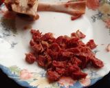 Foto del paso 4 de la receta: Ensalada templada de lentejas con chorizo y jamón, aliñadas a nuestro estilo