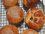 Bánh Hamburger+ bánh cua (công thức không nhồi bột)