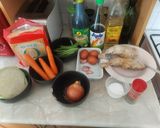 Foto del paso 1 de la receta: Pancit lomi de pollo