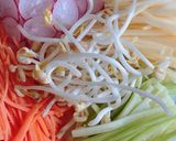 A picture of step 1 of Vietnamese Lemongrass Beef Noodle Salad (Bún Bò Xào Nam Bộ).