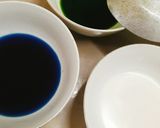 Hình bước làm 1 của món Rau câu trái đất (rau câu sơn thủy)