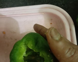உருளைகிழங்கு மசாலா ஸ்டப்ட் குடை மிளகாய் பஜ்ஜி(stuffed capsicum bajji recipe in tamil) ரெசிபி ஸ்டேப் 4 புகைப்படம்