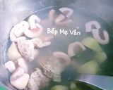 Hình bước làm 2 của món Canh trái vả hầm sườn non