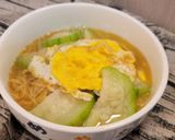絲瓜麵線的食譜步驟1照片