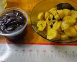 Foto langkah ke 1 dari resep Roti Sobek Pisang Cokelat #Dapur Fitri.