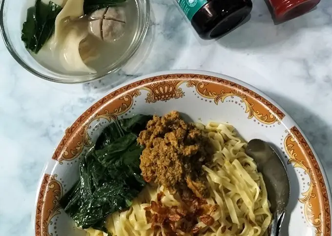 Langkah-langkah untuk membuat Cara membuat Mie Ayam Rumahan