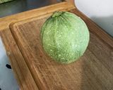 Une image de l'étape 1 de Riz gratiné aux deux fromages, courgette, persil et jambon.