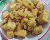 Foto langkah ke 2 dari resep Tahu Cabe Garam.
