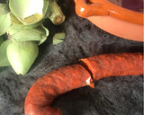 Foto del paso 1 de la receta: Alcachofas rellenas de chorizo
