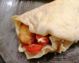 Une image de l'étape 3 de Wraps Nuggets sauce barbecue.