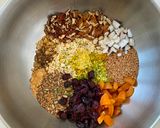A picture of step 1 of Field of Vision - Granola, citrus cheese and skyr.