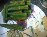 Malai stuff okra recipe step 3 photo