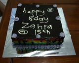 Foto langkah ke 7 dari resep Rainbow Cake Ulang Tahun Mudah.
