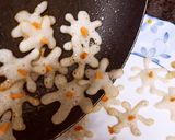 A picture of step 2 of Parijat flower sweet Dosa.