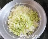 A picture of step 3 of Cabbage Gosht.