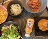 Hamburger, buci, hús 🍔🥩 recept fázis 3 fotója