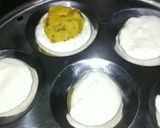 A picture of step 8 of Masala Stuffed idli.