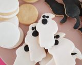 Φωτογραφία βήματος 17 της συνταγής Halloween ζαχαρένια μπισκότα με ζαχαρόπαστα