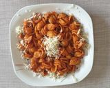 Foto del paso 9 de la receta: Pasta con salsa de tomate con albahaca