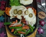 A picture of step 13 of Chicken steak.