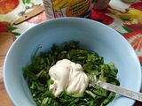 Нежные блинчики с зеленью и тофу (vegan)