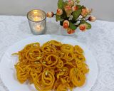 A picture of step 5 of Instant Jalebi.