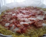 Foto del paso 5 de la receta: Coliflor en tortilla🥦🍅🌰🧀🍳🥚🥓