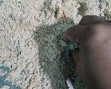 मुगडाळ ज्वारीपीठ मिक्स चकली (moongdal jwari chakali recipe in marathi) रेसिपी स्टेप 3 फोटो 