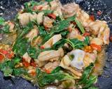 กะเพราไก่ วิธีทำสูตร 4 รูป