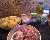 Φωτογραφία βήματος 1 της συνταγής Μοσχάρι κατσαρόλας με πατάτες λουκούμι!!!