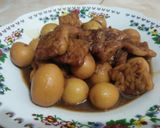 Foto langkah ke 6 dari resep Semur kecap telur puyuh dan tempe.