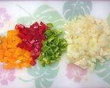 A picture of step 1 of Mexican-Style Fried Rice with Chili Powder.