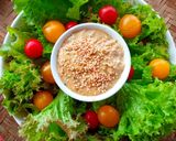 Hình bước làm 3 của món Nước sốt salad đậu xanh mè rang thơm ngon cực kỳ