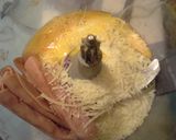 Parmezános-sonkás csiga recept fázis 2 fotója