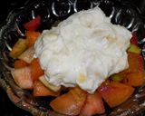 Foto del paso 12 de la receta Macedonia de frutas con falsa crema