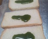Foto langkah ke 3 dari resep Roti Kukus Matcha Almond.