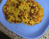 A picture of step 8 of Handva pudla.