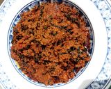 A picture of step 9 of Egusi soup.