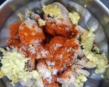 A picture of step 2 of Chicken kadhai.