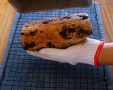 A picture of step 7 of Easy! Blueberry and Walnut Quick Bread.