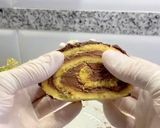 Foto del paso 17 de la receta: Brazo de gitano relleno con queso mascarpone y Nutella