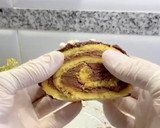 Foto del paso 17 de la receta: Brazo de gitano relleno con queso mascarpone y Nutella
