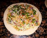 A picture of step 7 of Andy wala paratha.