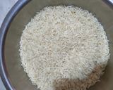 A picture of step 1 of Veg rice.