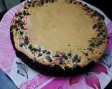 A picture of step 8 of Dalgona coffee Cake 🍰🍰🍰.