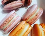Foto del paso 2 de la receta: Tapitas de Macarons 🟡🟣